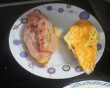 Foto del paso 4 de la receta Cruasanes con pimientos y bacon