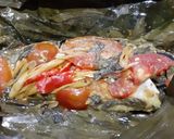 Foto langkah ke 9 dari resep Pepes ikan mas.
