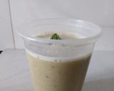 A picture of step 2 of Cucumber-Sattu Masala chaas.