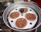 A picture of step 5 of Steamed Choco Idli Cake.