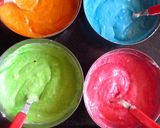 A picture of step 6 of My Christmas Special -Tie n Dye Cupcakes - Step by Step Recipe!.