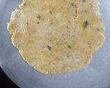 A picture of step 2 of Dudhi Thepla.
