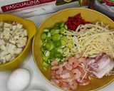Foto del paso 1 de la receta: Quiche de Palmitos y Camarones