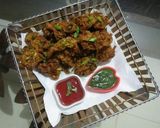 A picture of step 5 of Veg Noodle Pakora🍝🍜🍱.