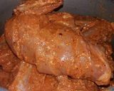 A picture of step 2 of Chicken Tikka Chest Piece.