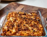 A picture of step 5 of Salmon Sushi Bake.