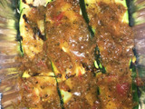 Pastelón de pollo y zuchinni -keto