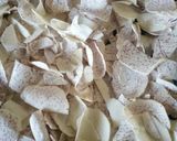 A picture of step 2 of Nduma/Arrowroot crisps.