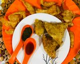 A picture of step 5 of Veg Samosa (Leftover chapati Instant, crispy, without maida).