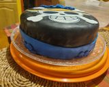 Meggyes torta koponya mintával recept fázis 14 fotója