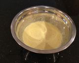 A picture of step 5 of Caramel Dust Fudge Brownies.