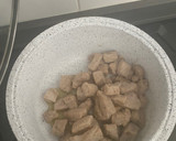 Foto del paso 2 de la receta: Lomo en trozos con salsa de verduras