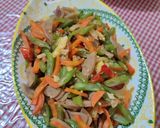 Foto langkah ke 4 dari resep Tumis Sayur dan Bakso.