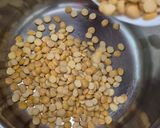 A picture of step 1 of Parippu Vada - traditional Kerala tea time snacks.