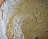 A picture of step 2 of Bun dough.