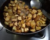A picture of step 11 of Masala fry sweet potatoes.