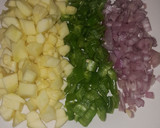 Foto del paso 1 de la receta: Fideúa con calabacín a la cúrcuma (principiantes, vegano)