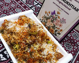 A picture of step 18 of Tandoori chicken biryani.