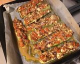 Une image de l'étape 7 de Courgettes blanches façon bruschetta.