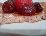 Pas rețetă Pancakes cu căpșuni 5 fotografie