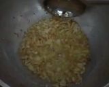 A picture of step 12 of Khoba Roti with Gatta Curry.