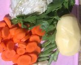 Foto langkah ke 1 dari resep Sop Sayur Bening Ceker Ayam 🥔🥕🍗.