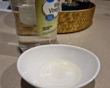 A picture of step 3 of Baked Burrata with Roasted Tomatoes,Olive Oil and White Wine Vinegar.