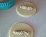 A picture of step 1 of Helalat Gaufrette (Algerian Crescent Cookies).
