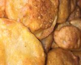 A picture of step 4 of Potato chips pakora.