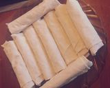 A picture of step 6 of Sigara Böregi(Turkish Pastry Rolls).