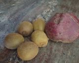 Foto del paso 1 de la receta: Agua fresca de betabel y kiwis