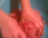 A picture of step 1 of Piper's Meatballs.
