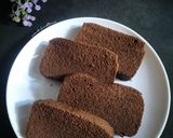 Foto langkah ke 8 dari resep Bolu Cokelat Kukus.