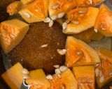 A picture of step 1 of Sweet Pumpkin Soup (appetizers) -- Kolak PiLa (Pisang Labu).