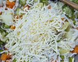 Une image de l'étape 2 de Salade de riz basmati au Cheddar.