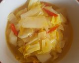 Foto langkah ke 3 dari resep Tumis Sawi Putih.