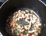 A picture of step 2 of Handmade Pasta With Carbonara Dipping Sauce.