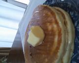A picture of step 6 of My Simple Pancakes with Soft, Fluffy Centres.