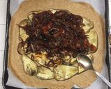 Foto del passaggio 5 della ricetta Galette integrale salata con melanzane