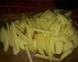 Foto del paso 1 de la receta: Papas con cheddar♡