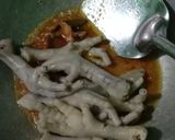 Foto langkah ke 3 dari resep Ceker Ayam Kuah Merah.