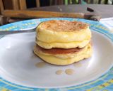 Foto langkah ke 5 dari resep Souffle pancakes ✨.