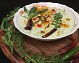 A picture of step 5 of Spiced Bathua Raita.
