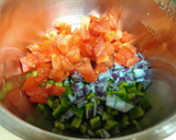 A picture of step 5 of Simple Salsa.