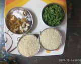 A picture of step 1 of NUTRELLA AND VEGETABLE pulao.