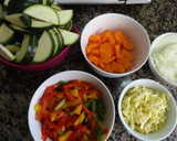 Foto del paso 1 de la receta: Pastel exquisito de vegetales al horno