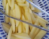 Hình bước làm 1 của món Khoai tây chiên