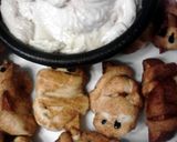 A picture of step 13 of Apple Mummies with Cream Cheese Puss Dip * Halloween *.