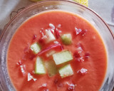 Foto del paso 4 de la receta: Gazpacho de melón Galia con jamón 🍈🍅