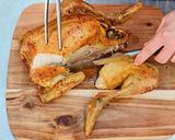 A picture of step 27 of Roast Chicken with Potatoes & Carrots.